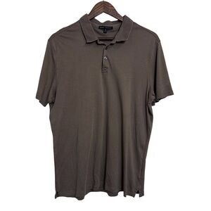 Robert Barakett Men's Army Green Polo Shirt 100% Pima Cotton